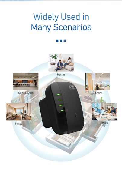 Wi-Fi ретранслятор, 300 Мбіт/с, 802.11N | Зображення 7