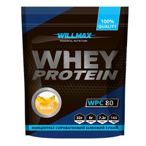 Сывороточный протеин Whey Protein 80% Willmax 920 г
