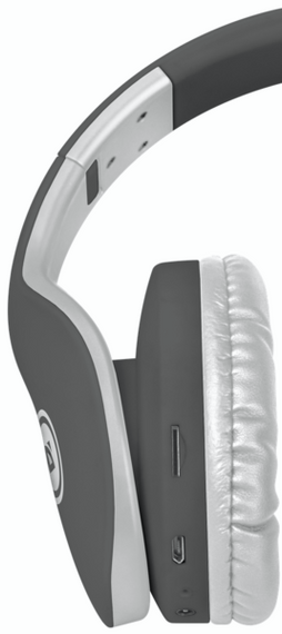 Навушники Defender FreeMotion B525 Bluetooth Gray-White (63527) | Зображення 3