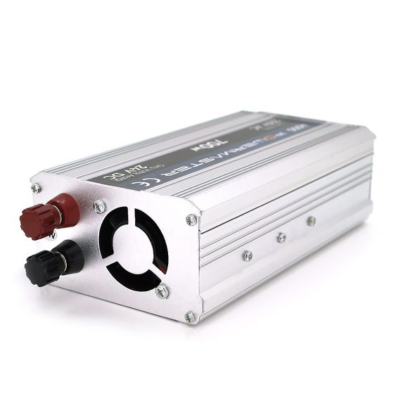 Инвертор напряжения POWERMASTER, 24V/220V, 700W с модифицированной синусоидой, 1 Shuko, клеммы | Зображення 1