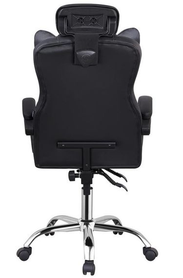 Кресло офисное на колесах Bonro B-058 черное с подставкой для ног 42401152 | Зображення 2