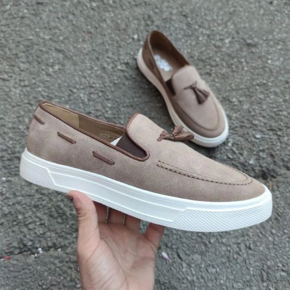 Легкие мокасины на белой подошве 44 размер | Зображення 1