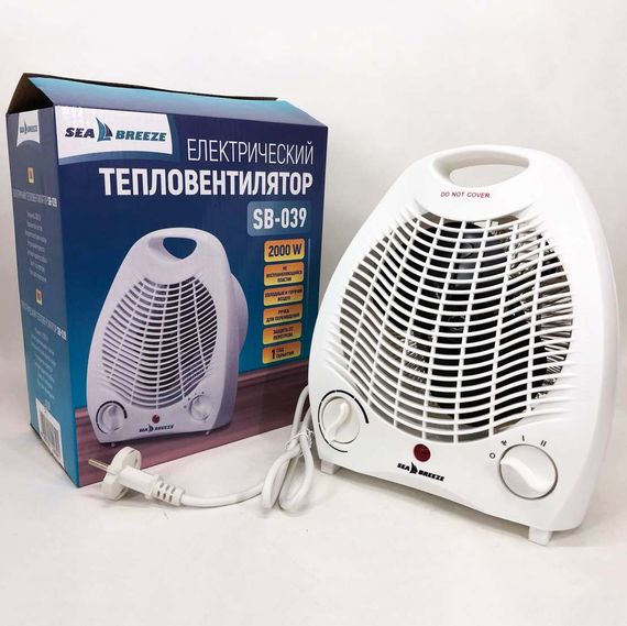Переносной тепловентилятор для дома Sea, Оригинал портативный обогреватель, Электро дуйчик HK-42 | Зображення 2