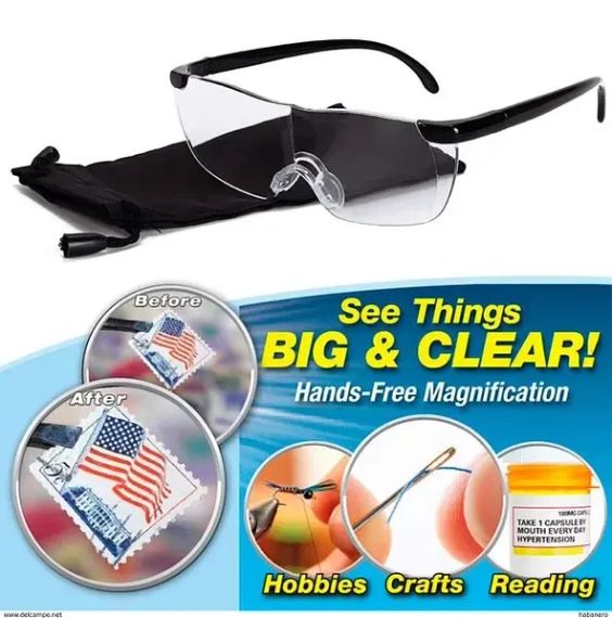 Увеличительные Очки Лупа Big Vision See Things | Зображення 1