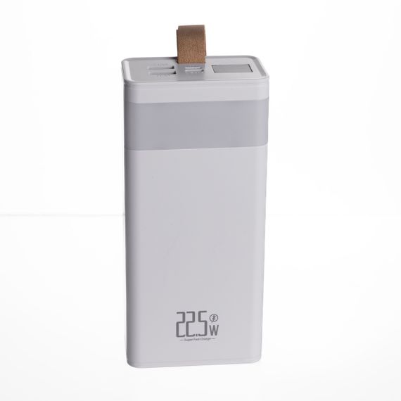Повербанк 30000 mAh зі швидким заряджанням і ліхтариком 22.5 Вт powerbank заряджання для телефона ґаджетів Білий HP-N50 | Зображення 3