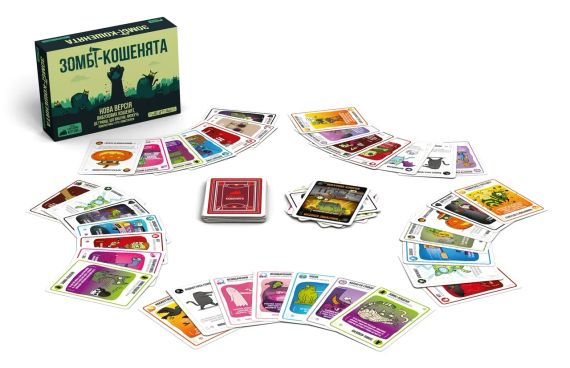 Настільна гра Вибухові кошенята: Зомбі-кошенята (Zombie Kittens) | Зображення 1