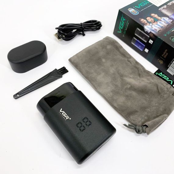 Електробритва VGR V-347. Колір: чорний | Зображення 2