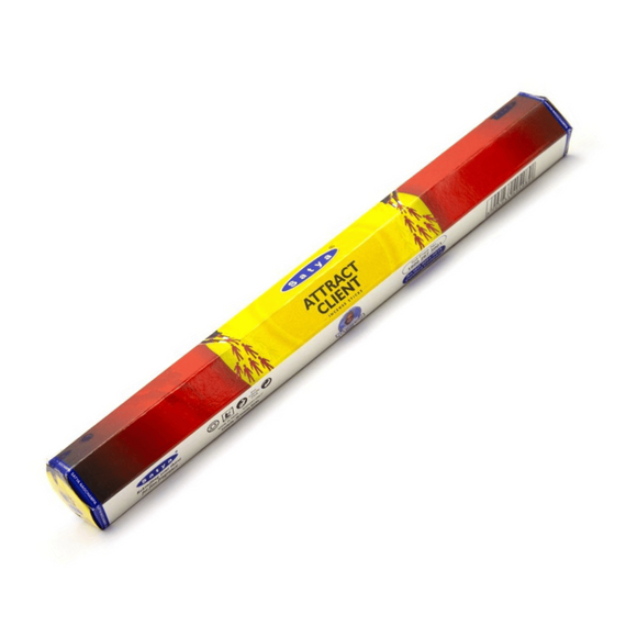 Аромапалички Attract Client  Залучення клієнта 20 шт Satya 8904234404080