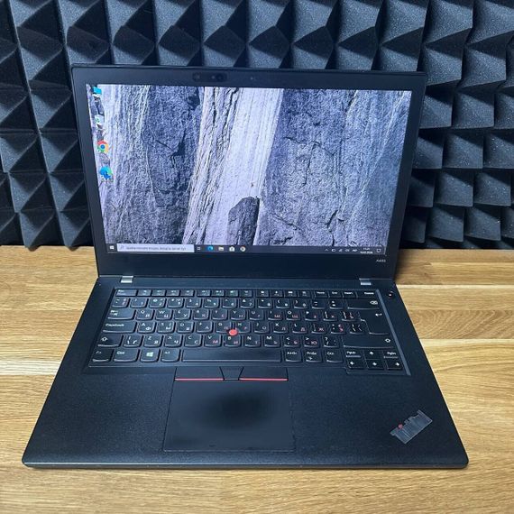Ультрабук Lenovo ThinkPad A485 / 14" (1920x1080) IPS Touch / AMD Ryzen 3 Pro 2300U (4 ядра по 2.0 - 3.4 GHz) / 8 GB DDR3 / 256 GB SSD / AMD Radeon Vega 6 Graphics / WebCam б/в | Зображення 1