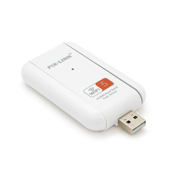 Бездротовий мережевий адаптер Wi-Fi-USB Merlion LV-UAC03D,RTL8811CU, з 2-ма антенами 10см,802.11bgn ,600MB,2.4 GHz,Blister | Зображення 3