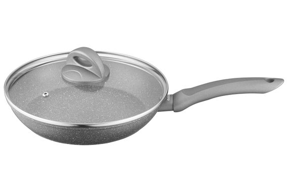 Сковорода ARDESTO з кришкою Gemini Gourmet Vasto, 24см, алюміній, сірий (AR1924GSL) | Зображення 8