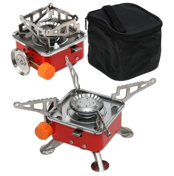 Портативна газова плитка Portable Card Type Stove K-202 | Зображення 6