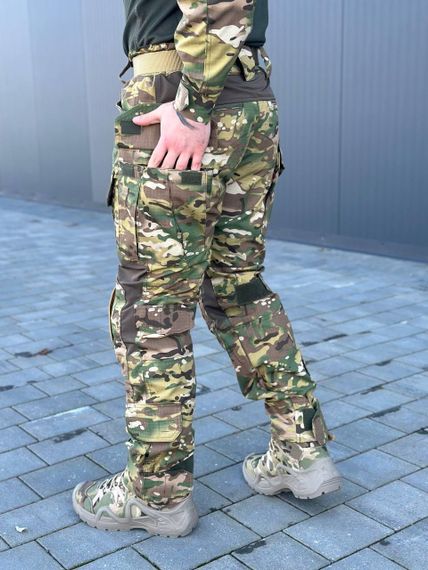 Тактичні Штани G3 з Наколінниками мультикам Military MTP | Зображення 5