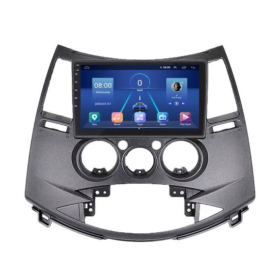 Штатна магнітола Lesko для Mitsubishi Grandis 2003-2011 IPS 9" 4/64Gb CarPlay 4G Wi-Fi GPS Prime