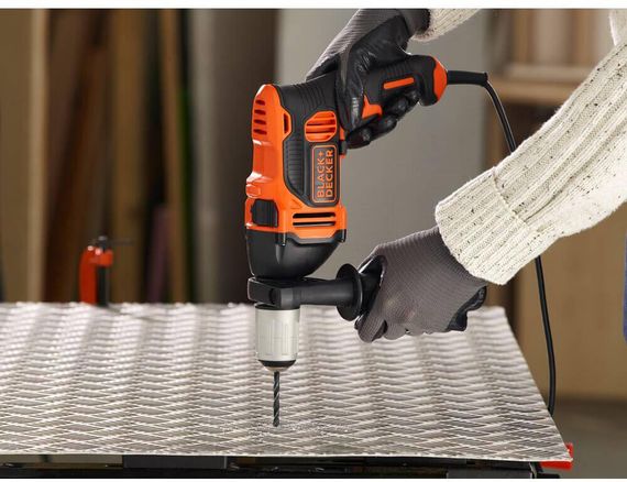 Дрель сетевая ударная BLACK+DECKER BEH850 | Зображення 3