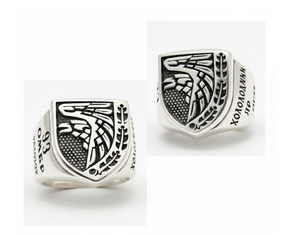 Перстень 93 ОМБр Холодный Яр (серебро)