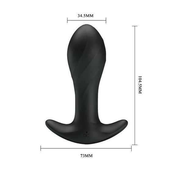 Анальна пробка PRETTY LOVE Massager 12 Functions USB Sex Aura | Зображення 3