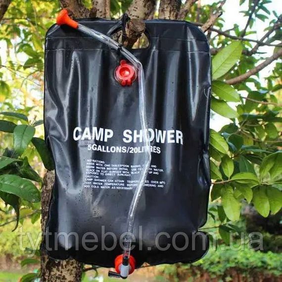 Душ для дачи Camp Shower Летний туристический душ для кемпинга на 20л | Зображення 2