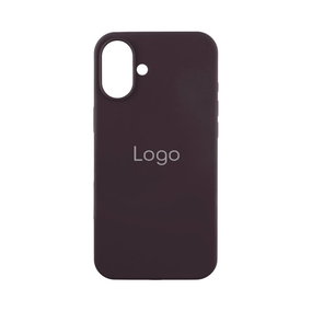 Чохол Silicone Case Full Size (AA) для iPhone 16 Plus Колір Сливовий