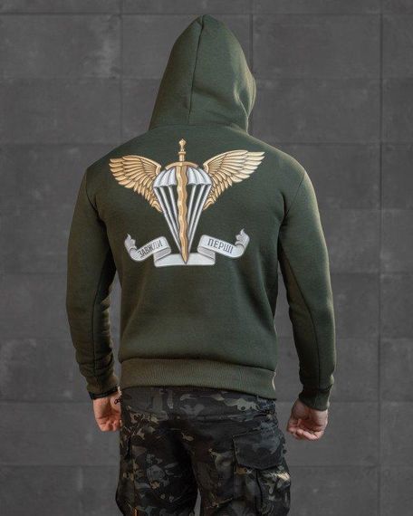 Худі CELEO на флісіЗвжди перші олива ВТ7989 | Зображення 7