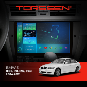 Штатна магнітола Torssen 2K BMW 3 (E90, E91, E92, E93) 04-12 F9432 4G Carplay DSP