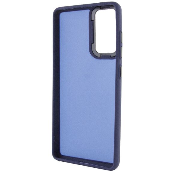 Чохол TPU+PC Lyon Frosted для Samsung Galaxy S23 FE Navy Blue | Зображення 2