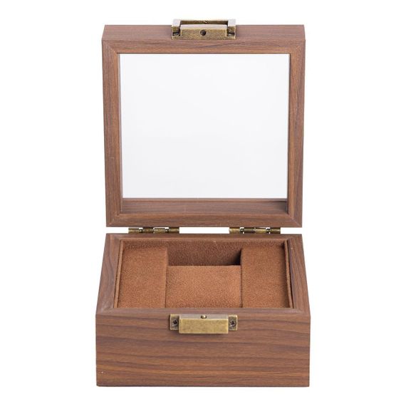 Дерев'яна скринька для наручного годинника 12×12×7.4 см HP-5-11 | Зображення 1