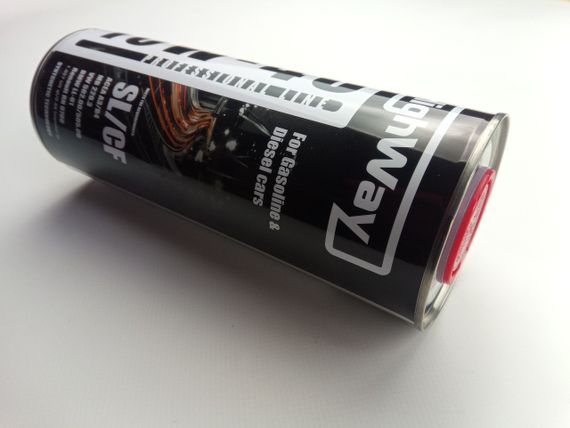 Олива моторна 10W-40 напівсинтетична HighWay SL/CF 1 л. | Зображення 2