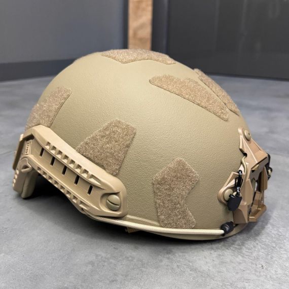 Шолом балістичний FAST ARAMID, NIJ IIIa, Custom, з поліпшеним кріпленням Wendy, розмір XL, колір Койот | Зображення 1