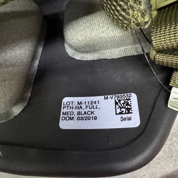 Шолом балістичний Арамід Чорний ACH PTH-IIIA, M (56) з кріпленням Wendy, Вживаний | Зображення 9