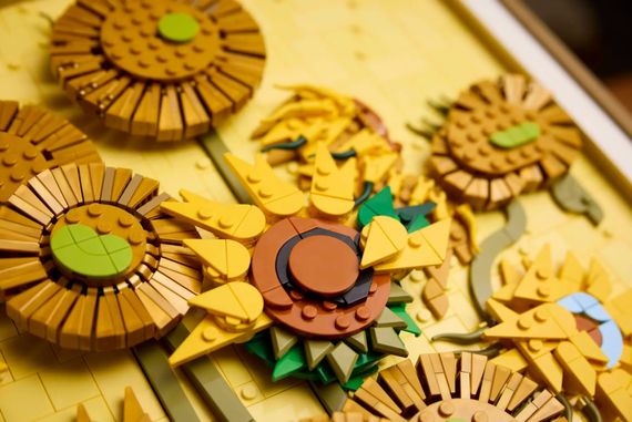 Конструктор LEGO ART Vincent van Gogh — Подсолнухи 31215 | Зображення 5