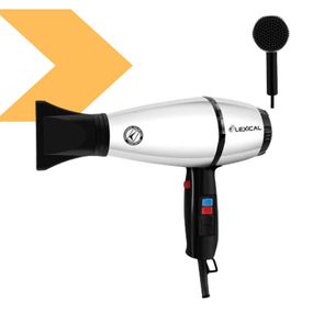 Фен для волос Lexical LAS-5075, 2200 Вт, серо-черный (43020-LAS-5075_668)