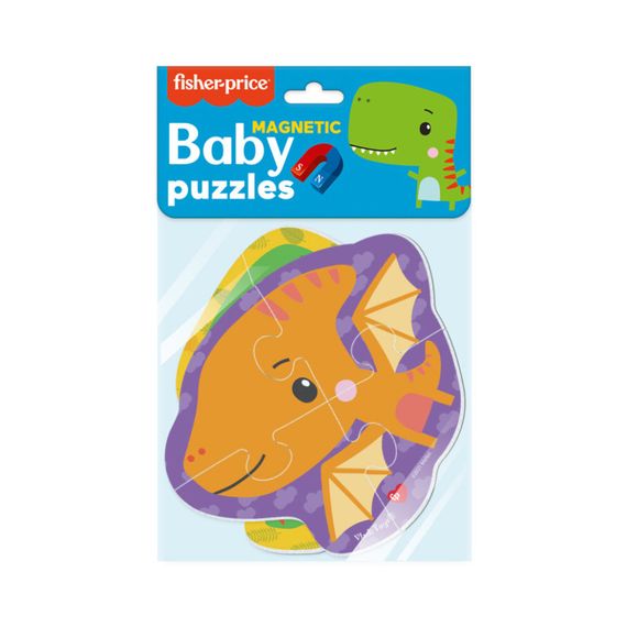 Магнітні бебі пазли "Динозаврики" Vladi Toys VT3208-16 | Зображення 3