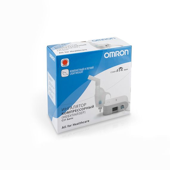 Ингалятор (небулайзер) Omron NE-C803 (NE-C803- E) компрессорный гарантия 3 года