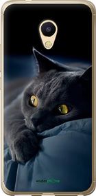 Чохол на Meizu M5s Димчастий кіт "825u-776-2448"