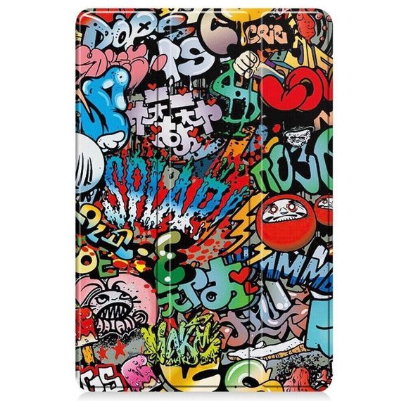 Чехол Primolux Slim для планшета Xiaomi Redmi Pad SE 11" - Graffiti