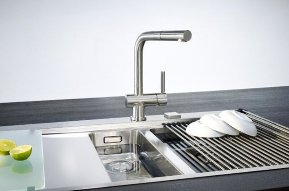Кухонний змішувач Fabiano FKM 46P SS Inox 8232.401.0193 | Зображення 2
