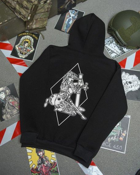 Худі CELEO на флісі black ВТ7912