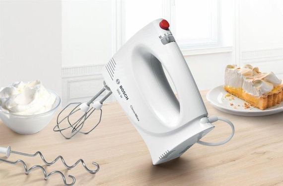 Міксер ручний Bosch MFQ3030, 350 Вт, для збивання і замішування тіста | Зображення 7