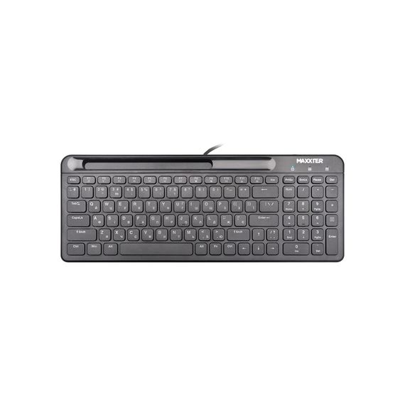 Клавіатура Maxxter KB-01B-UA USB Black (KB-01B-UA)