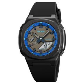 Чоловічий годинник Skmei 2091BKBUWT Black-Blue-White