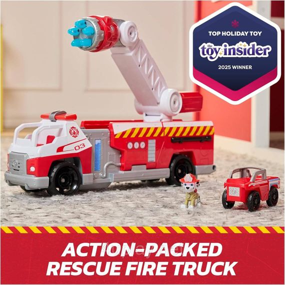 Щенячий патруль Пожарная команда Большая пожарная машина Маршала PAW Patrol Fire Rescue Rapid Reload Fire Truck | Зображення 8