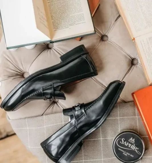 Шкіряні лофери туфлі 45 розмір | Зображення 3