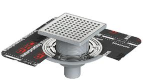 Двохкорпусний трап Mertinox 15*15 см 5021.MА100.15.К