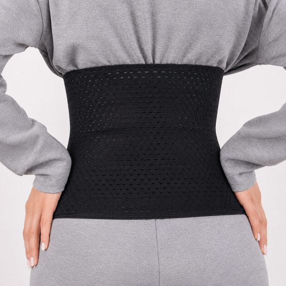 Стягувальний пояс-корсет WAIST BAND 2XL чорний для корекції фігури з 4 металевими ребрами | Зображення 3