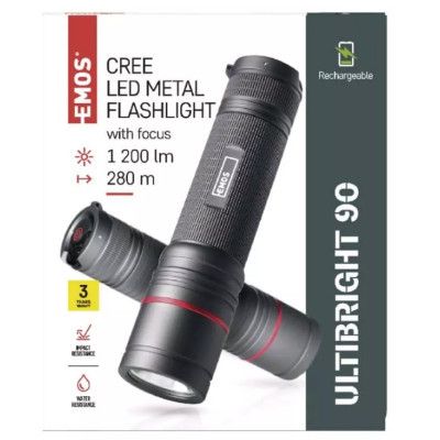 Фонарь EMOS P3190 1200Lm Li-ion Metal (P3190) | Зображення 5