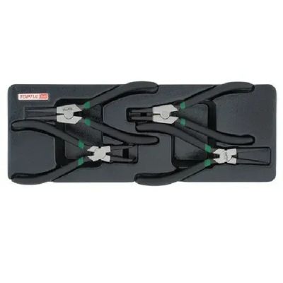 Автомобильный съемник Toptul стопорных колец 4шт. (в ложементе) (GBAT0401)