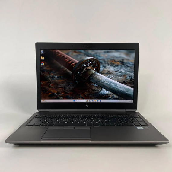 Мобильная рабочая станция Б-класс HP zBook 15 G6 / 15.6" (1920x1080) IPS / Intel Core i7-9850H (6 (12) ядер по 2.6 - 4.6 GHz) / 16 GB DDR4 / 480 GB SSD / nVidia Quadro T1000, 4 GB GDDR5, 128-bit / TouchID / WebCam б/у + Подарок Беспроводная мышь / USB | Зображення 1