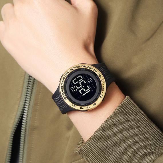 Чоловічий годинник Skmei 2155GD Gold | Зображення 3