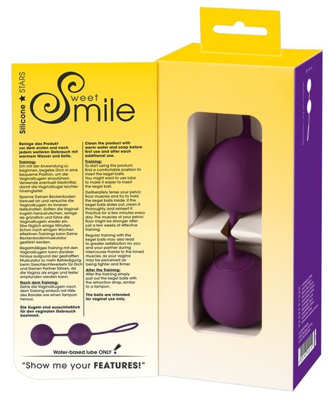 Вагінальні кульки - Sweet Smile XXL Balls | Зображення 4